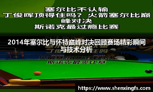 2014年塞尔比与怀特巅峰对决回顾赛场精彩瞬间与技术分析